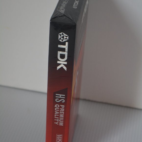 TDK T-120 HS Premium Quality 6 hours VHS blank Recording video cassette tape NEW - Picture 2 of 4
